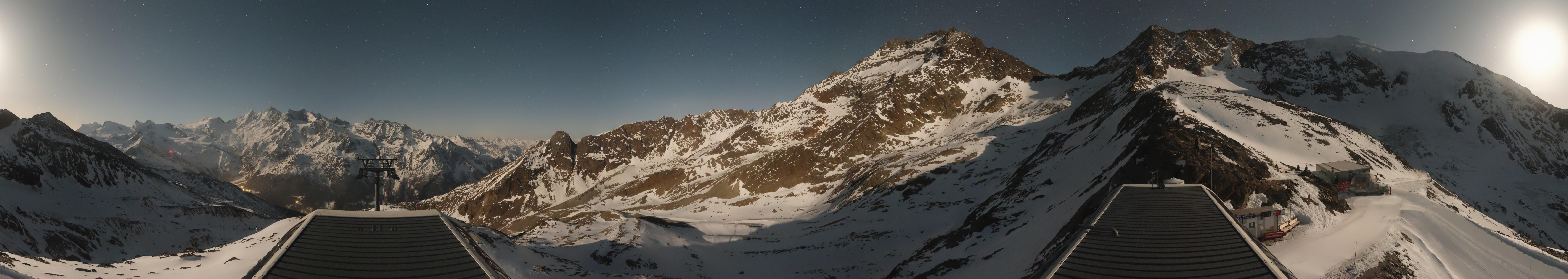 Archiv Foto Webcam Bergstation Hohsaas Saas-Grund