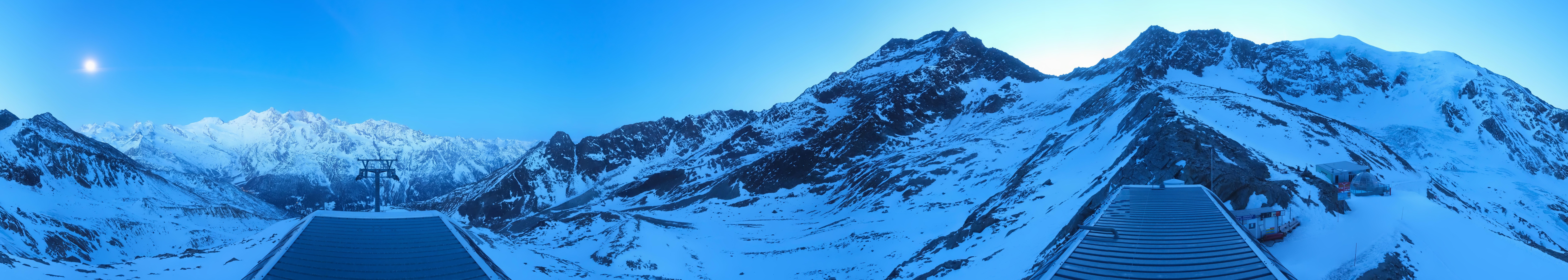 Archiv Foto Webcam Bergstation Hohsaas Saas-Grund