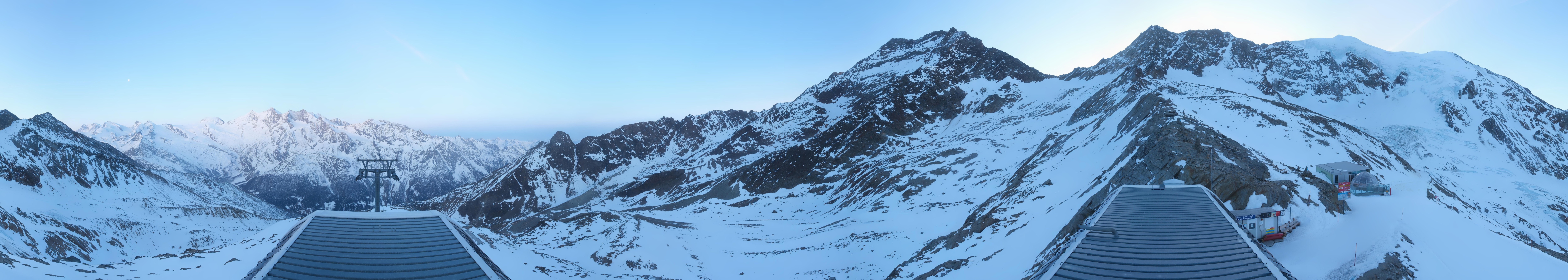 Archiv Foto Webcam Bergstation Hohsaas Saas-Grund