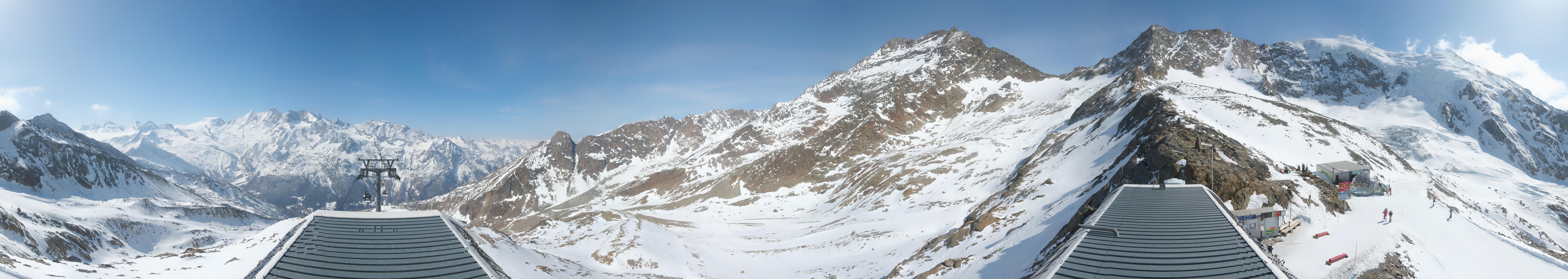 Archiv Foto Webcam Bergstation Hohsaas Saas-Grund