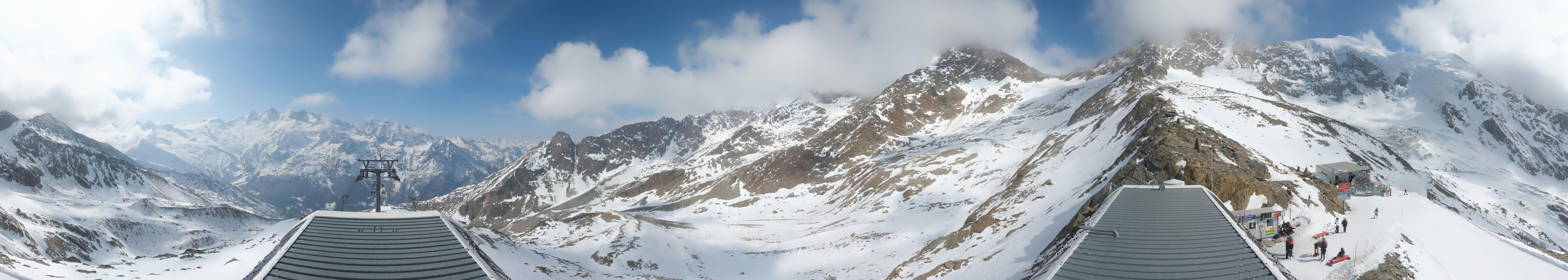 Archiv Foto Webcam Bergstation Hohsaas Saas-Grund
