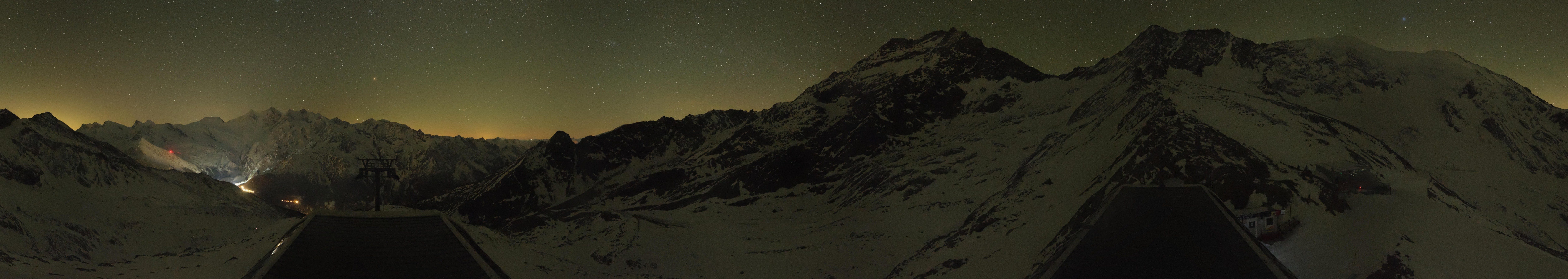 Archiv Foto Webcam Bergstation Hohsaas Saas-Grund