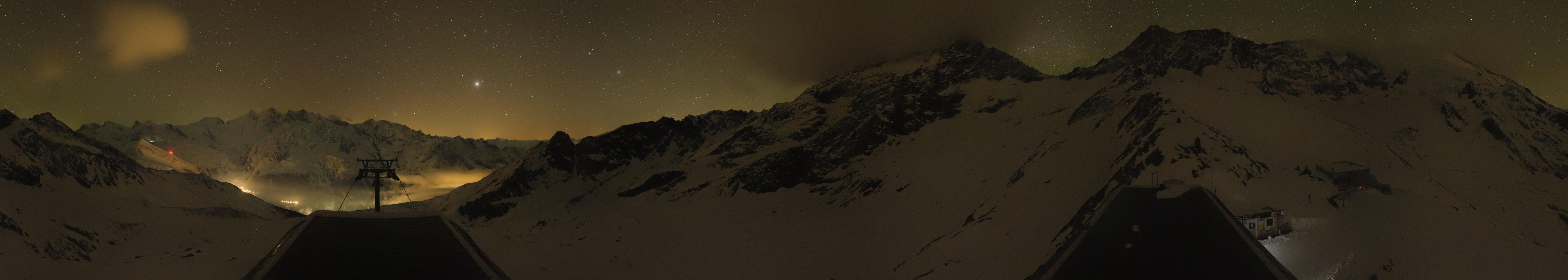 Archiv Foto Webcam Bergstation Hohsaas Saas-Grund