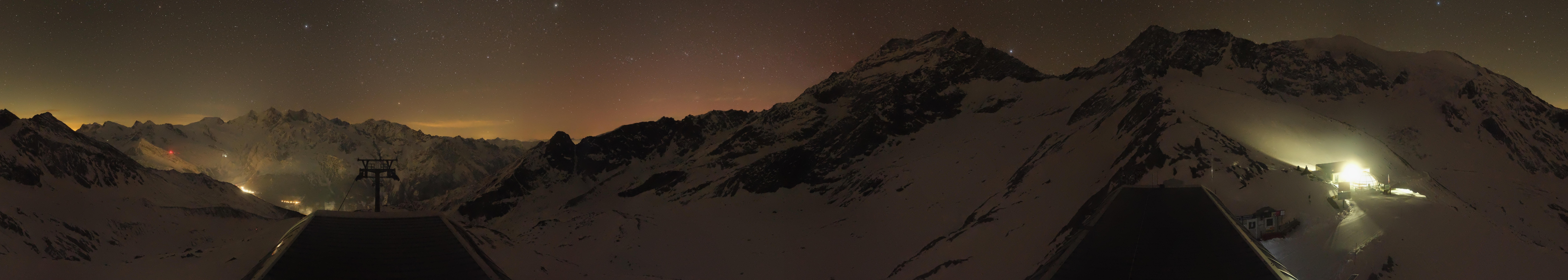 Archiv Foto Webcam Bergstation Hohsaas Saas-Grund