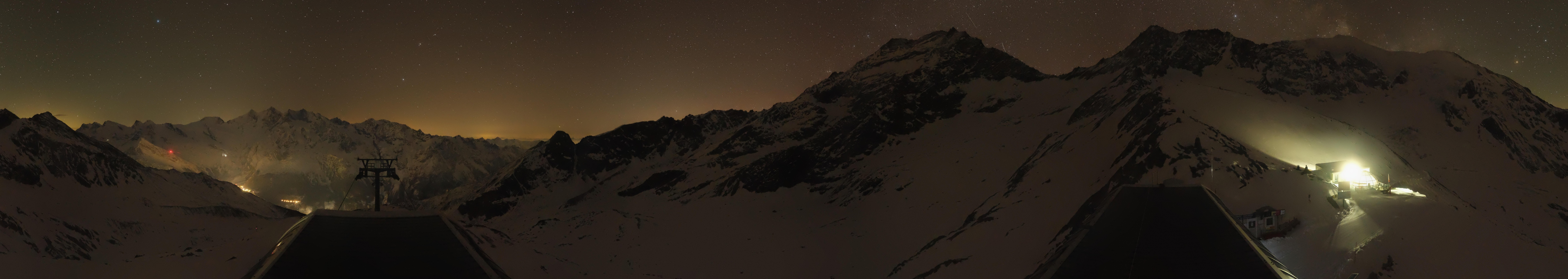 Archiv Foto Webcam Bergstation Hohsaas Saas-Grund