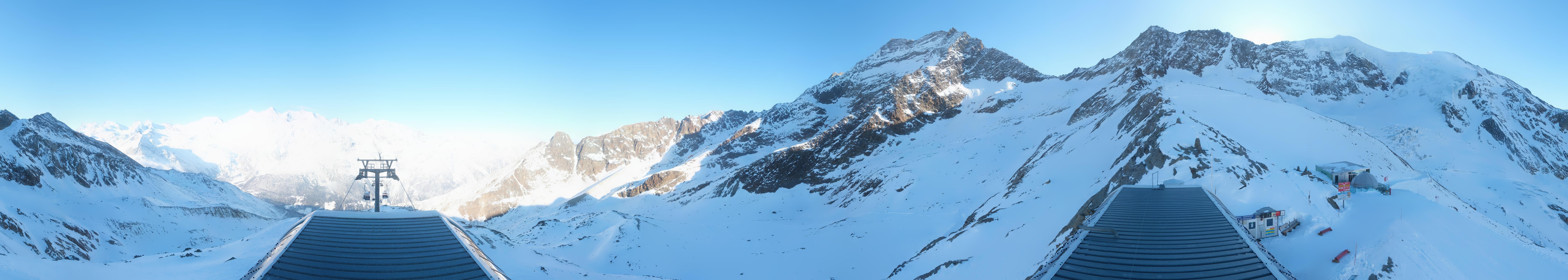 Archiv Foto Webcam Bergstation Hohsaas Saas-Grund