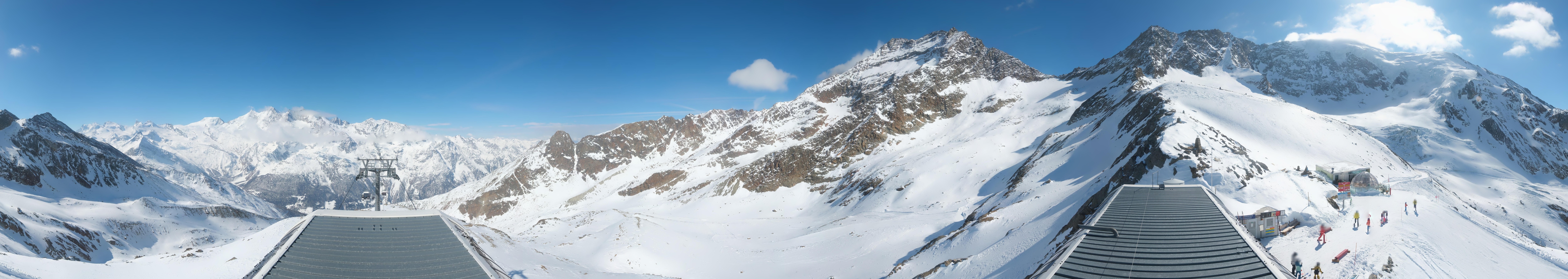 Archiv Foto Webcam Bergstation Hohsaas Saas-Grund
