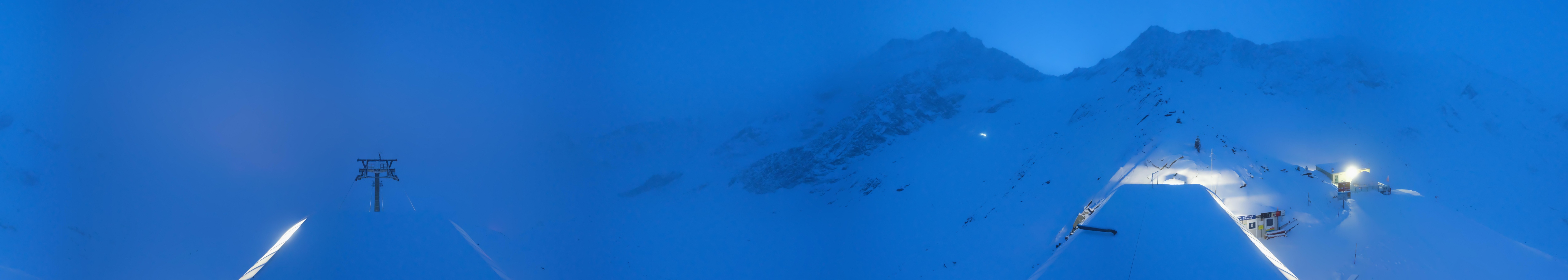 Archiv Foto Webcam Bergstation Hohsaas Saas-Grund