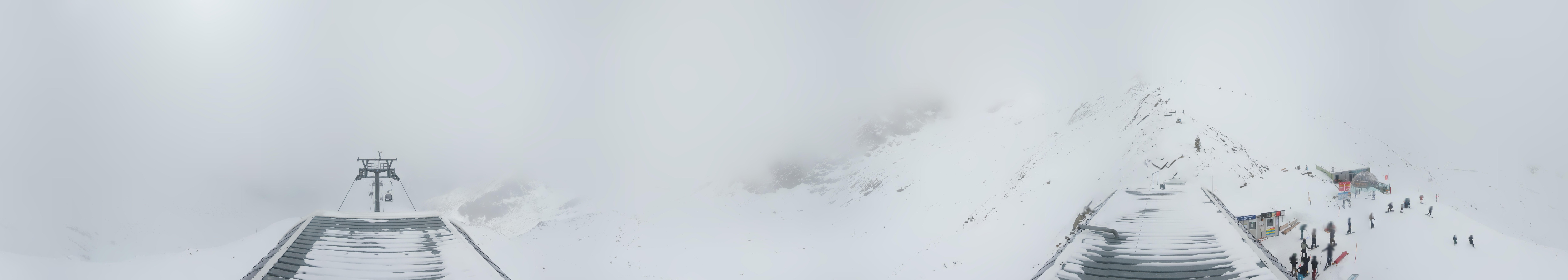 Archiv Foto Webcam Bergstation Hohsaas Saas-Grund