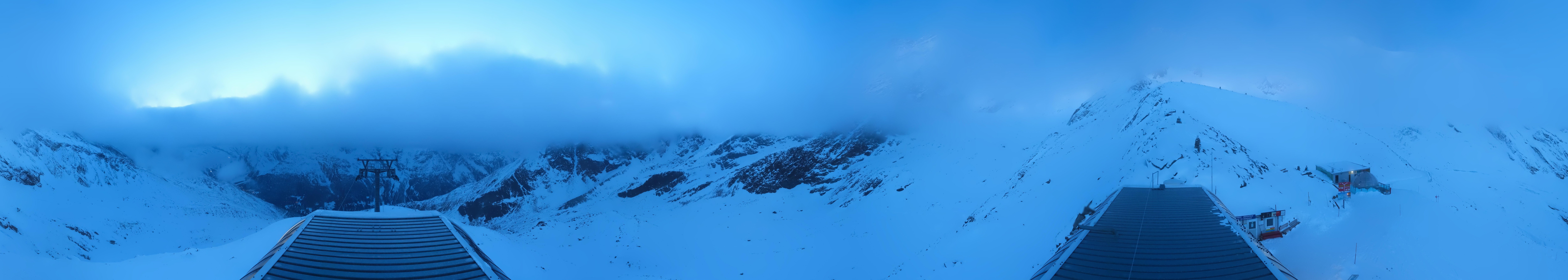 Archiv Foto Webcam Bergstation Hohsaas Saas-Grund