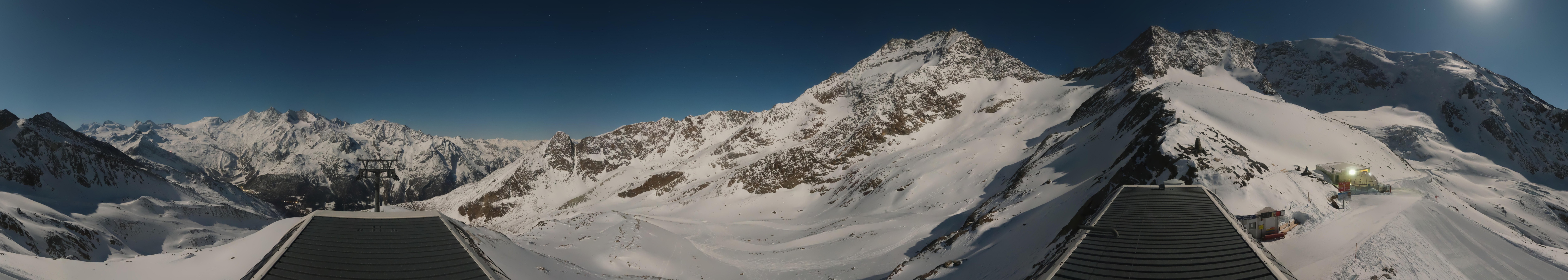 Archiv Foto Webcam Bergstation Hohsaas Saas-Grund