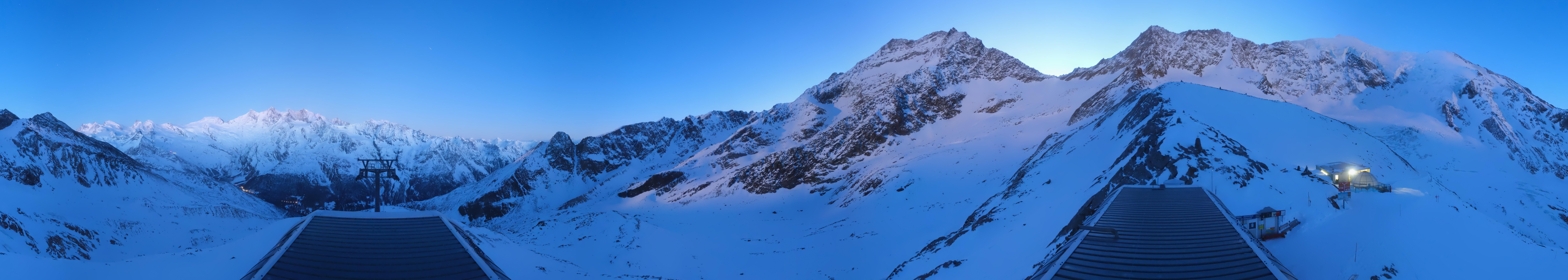 Archiv Foto Webcam Bergstation Hohsaas Saas-Grund