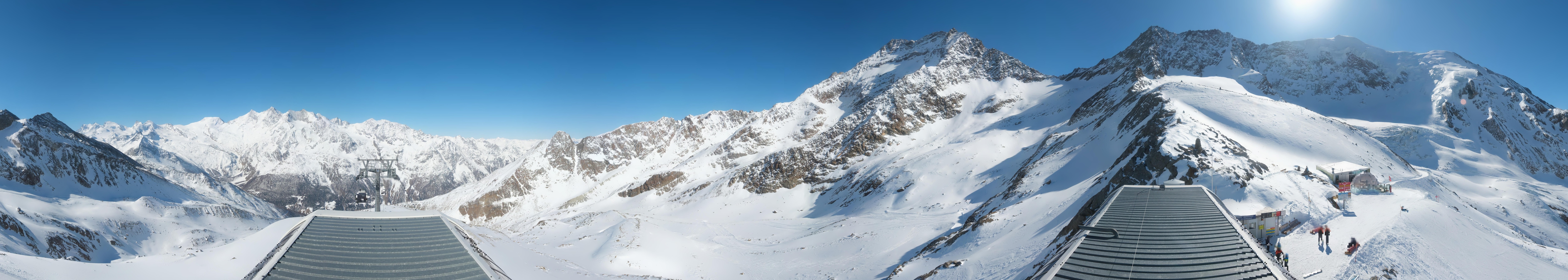 Archiv Foto Webcam Bergstation Hohsaas Saas-Grund