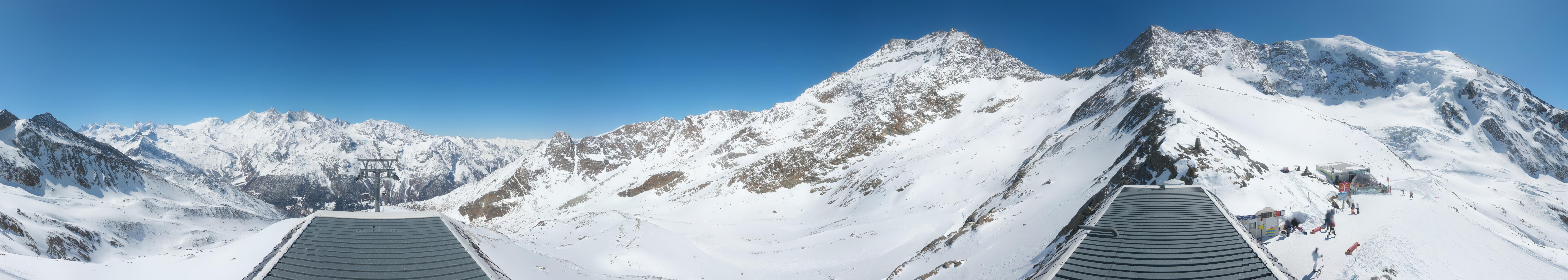 Archiv Foto Webcam Bergstation Hohsaas Saas-Grund
