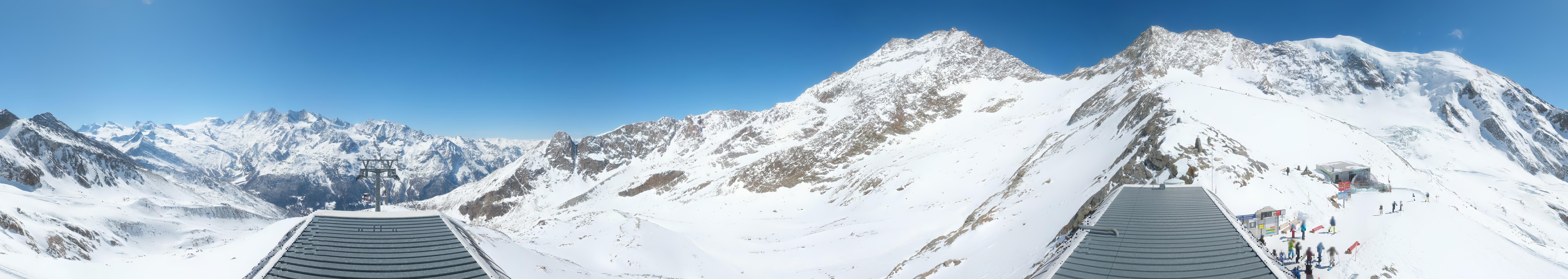 Archiv Foto Webcam Bergstation Hohsaas Saas-Grund