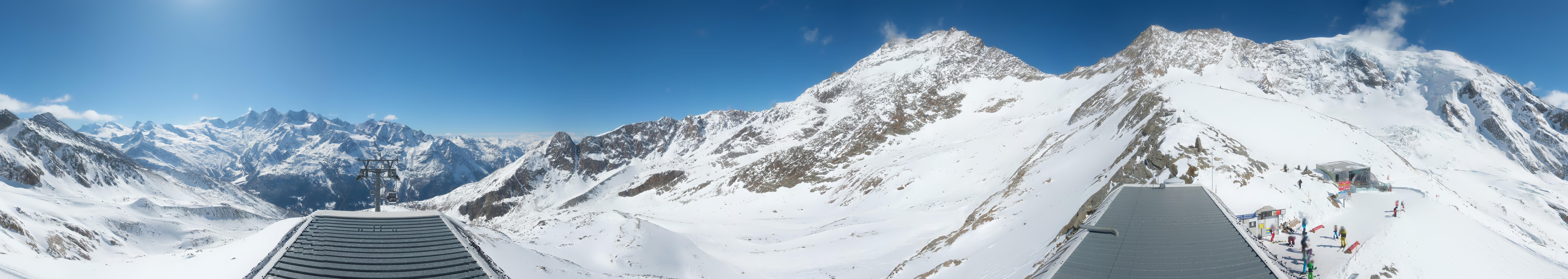 Archiv Foto Webcam Bergstation Hohsaas Saas-Grund