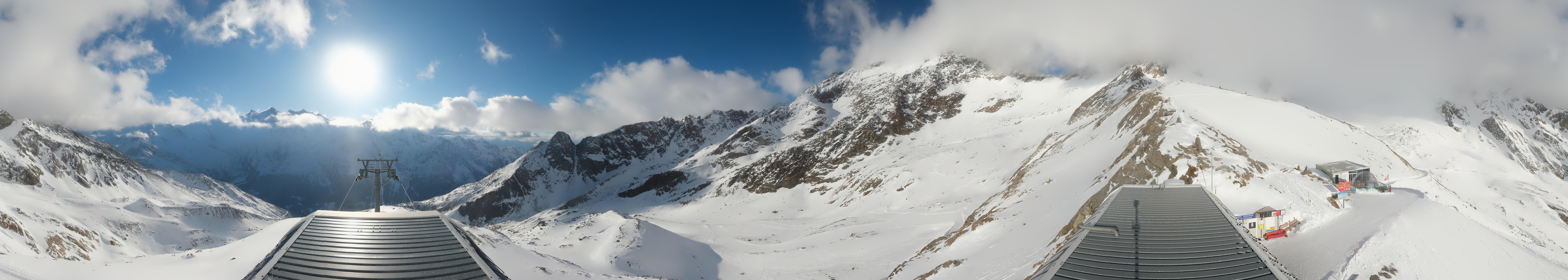 Archiv Foto Webcam Bergstation Hohsaas Saas-Grund