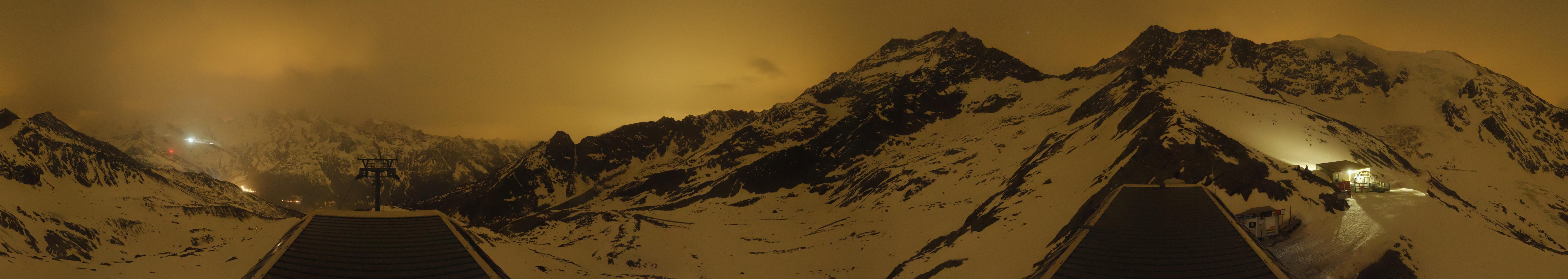 Archived image Webcam Top Station Hohsaas Gondola Saas-Grund