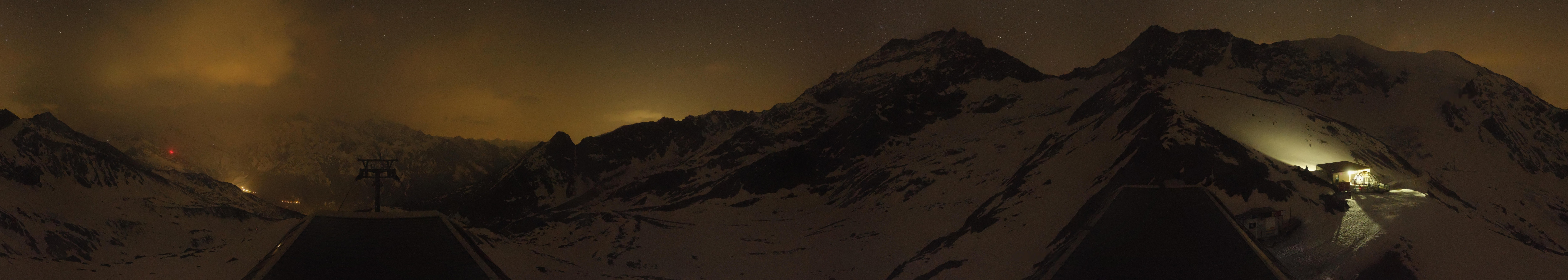 Archived image Webcam Top Station Hohsaas Gondola Saas-Grund