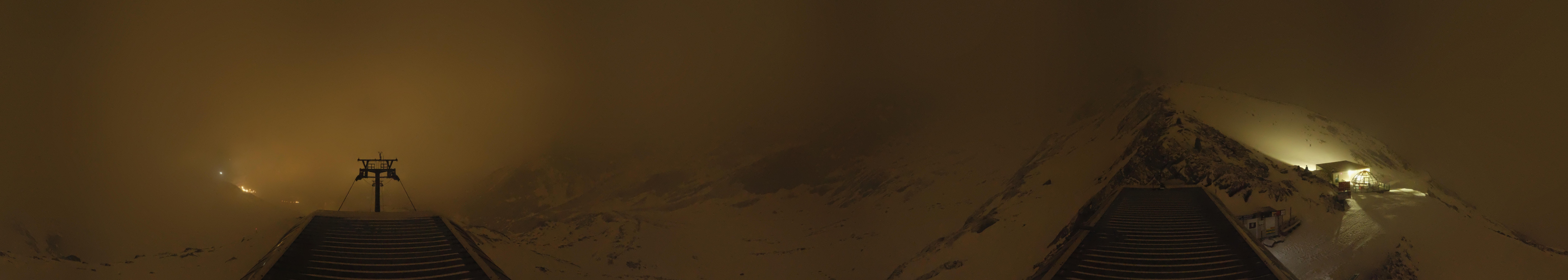 Archived image Webcam Top Station Hohsaas Gondola Saas-Grund