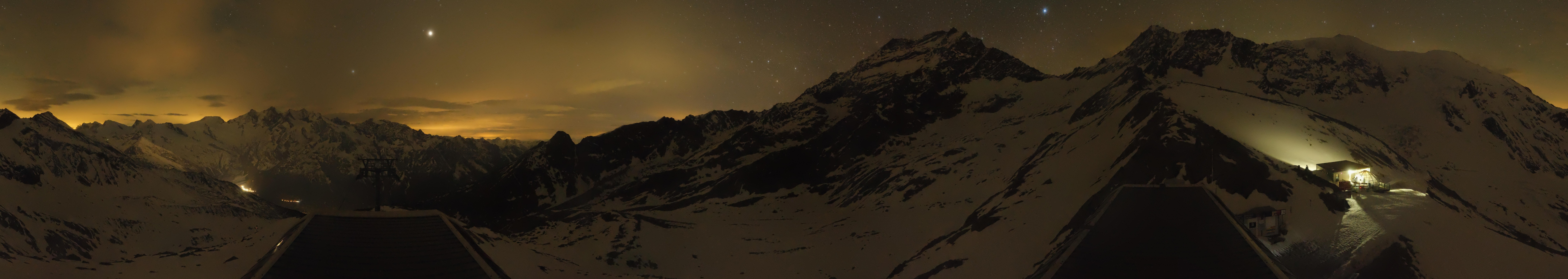 Archiv Foto Webcam Bergstation Hohsaas Saas-Grund