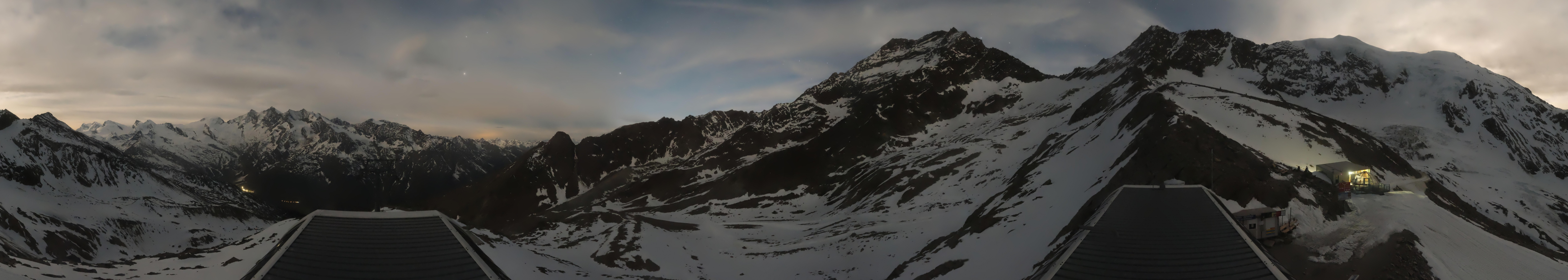 Archived image Webcam Top Station Hohsaas Gondola Saas-Grund