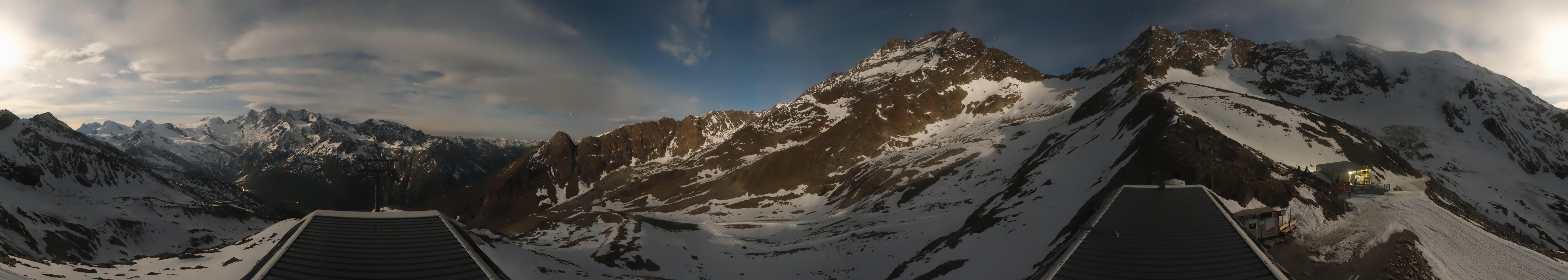 Archived image Webcam Top Station Hohsaas Gondola Saas-Grund