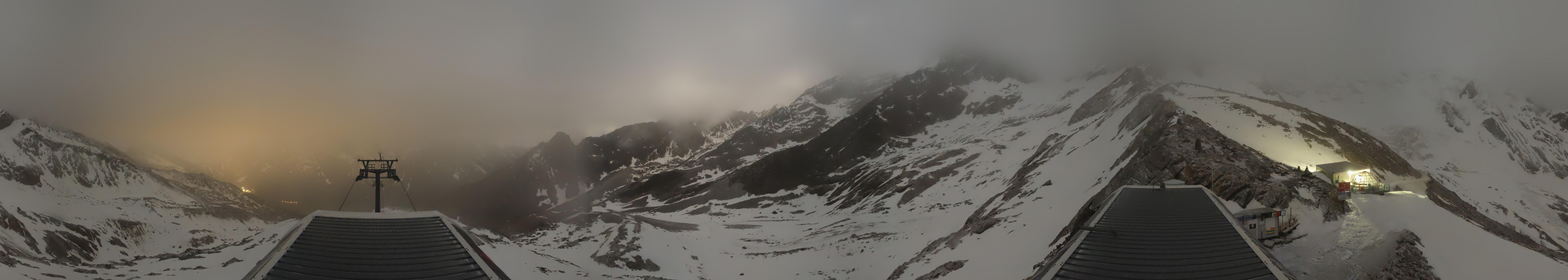 Archiv Foto Webcam Bergstation Hohsaas Saas-Grund