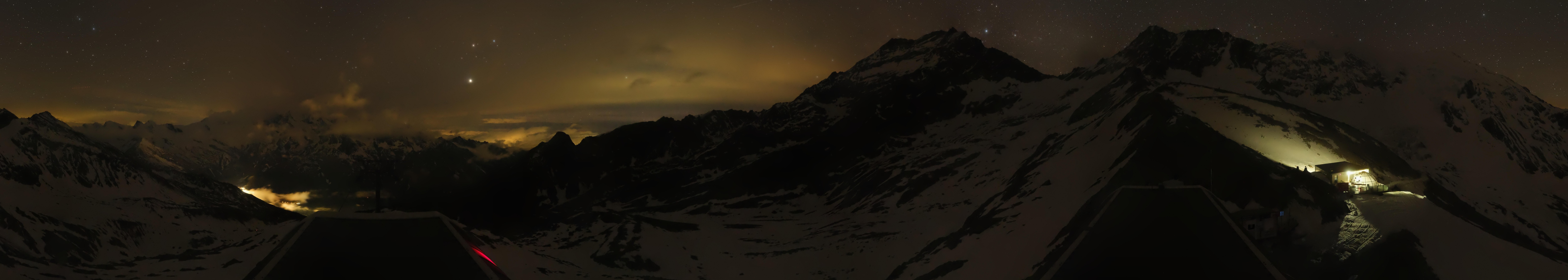 Archiv Foto Webcam Bergstation Hohsaas Saas-Grund