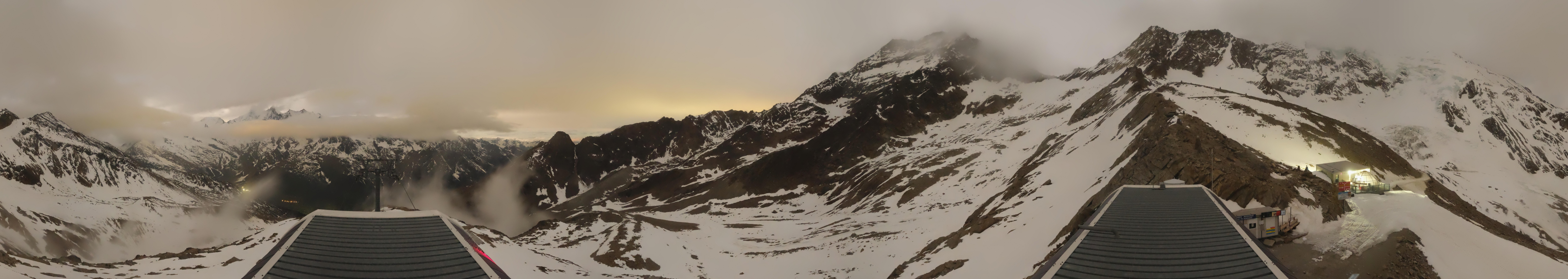 Archiv Foto Webcam Bergstation Hohsaas Saas-Grund