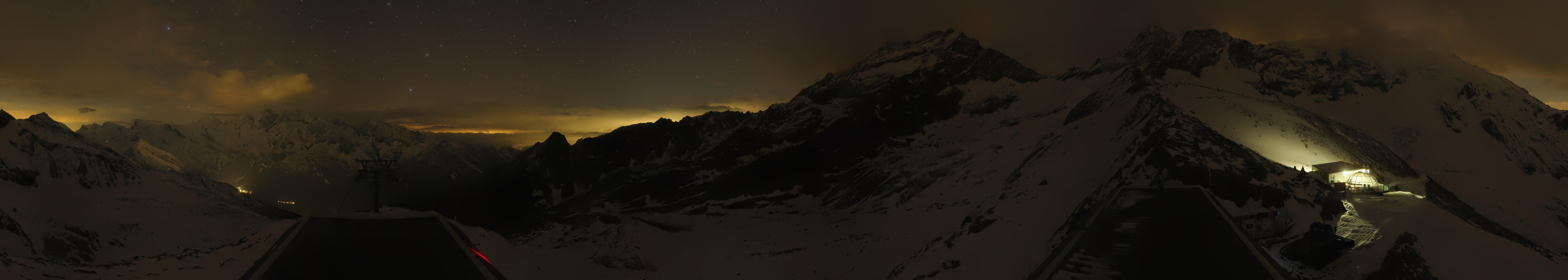 Archiv Foto Webcam Bergstation Hohsaas Saas-Grund