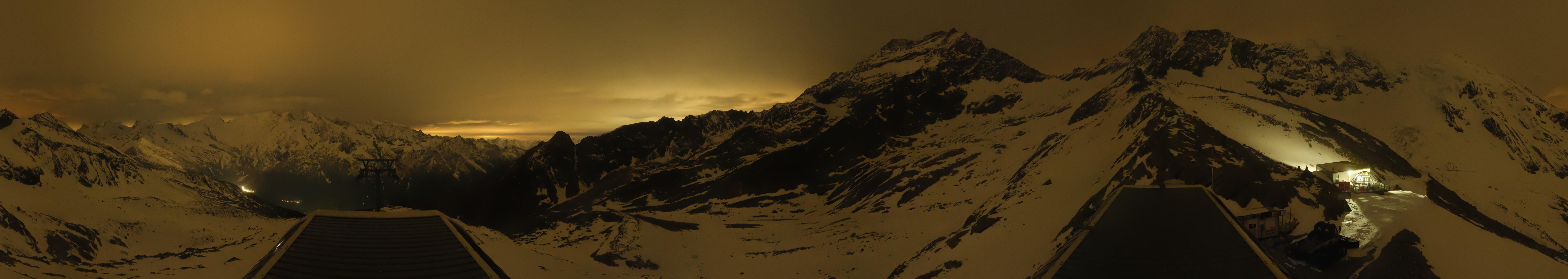 Archiv Foto Webcam Bergstation Hohsaas Saas-Grund