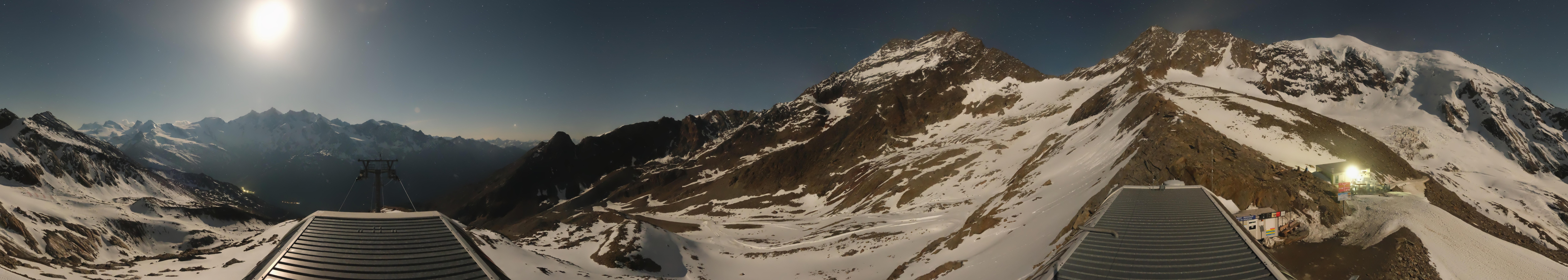 Archiv Foto Webcam Bergstation Hohsaas Saas-Grund