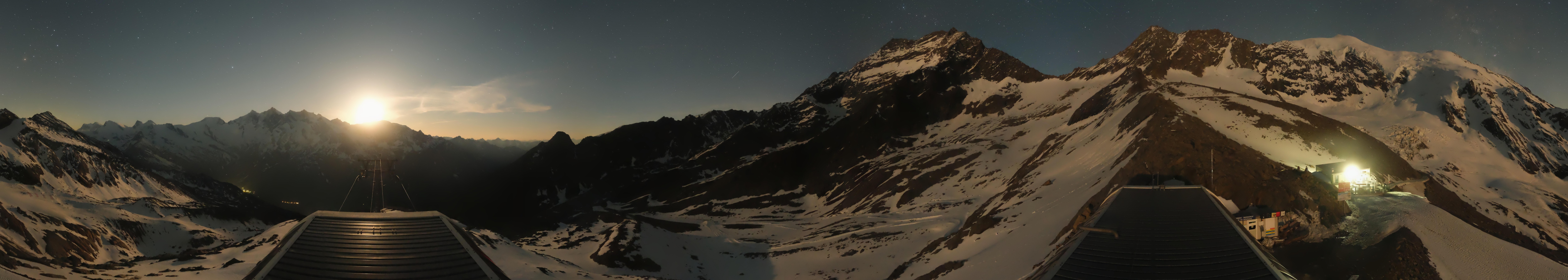 Archiv Foto Webcam Bergstation Hohsaas Saas-Grund