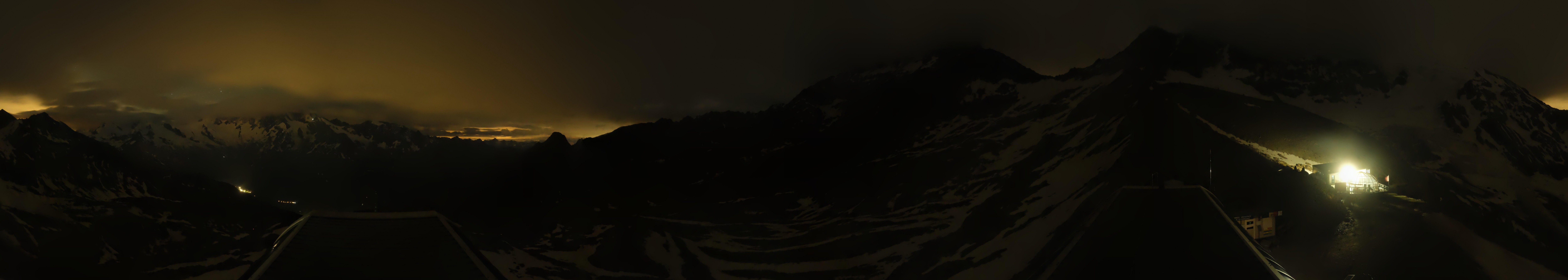 Archived image Webcam Top Station Hohsaas Gondola Saas-Grund