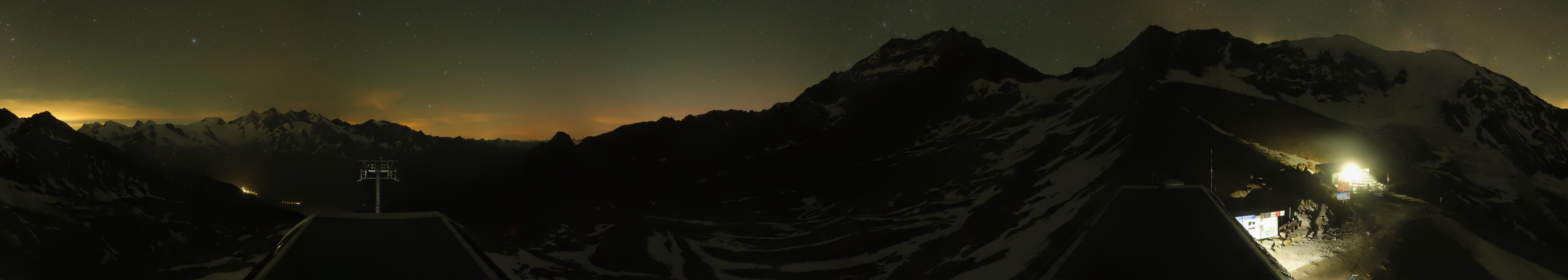 Archiv Foto Webcam Bergstation Hohsaas Saas-Grund