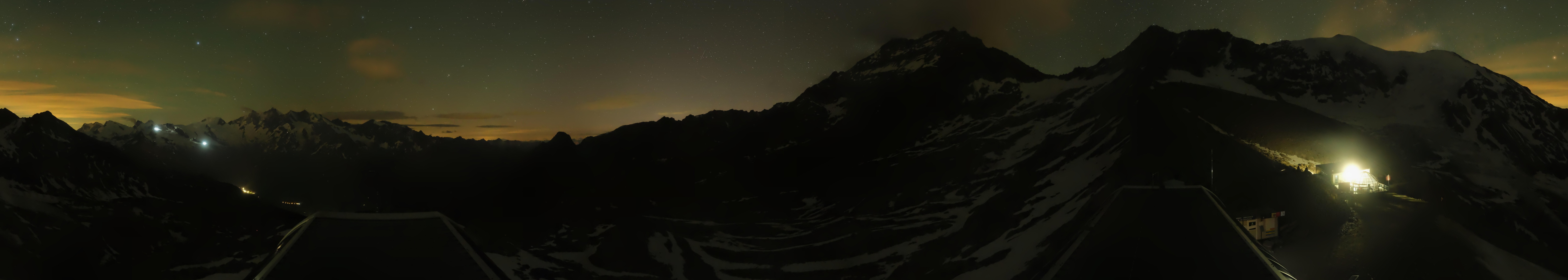 Archived image Webcam Top Station Hohsaas Gondola Saas-Grund