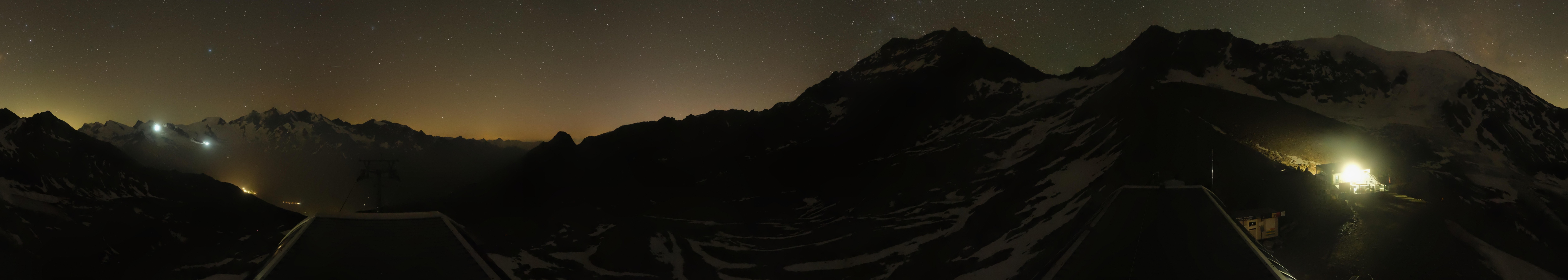 Archiv Foto Webcam Bergstation Hohsaas Saas-Grund