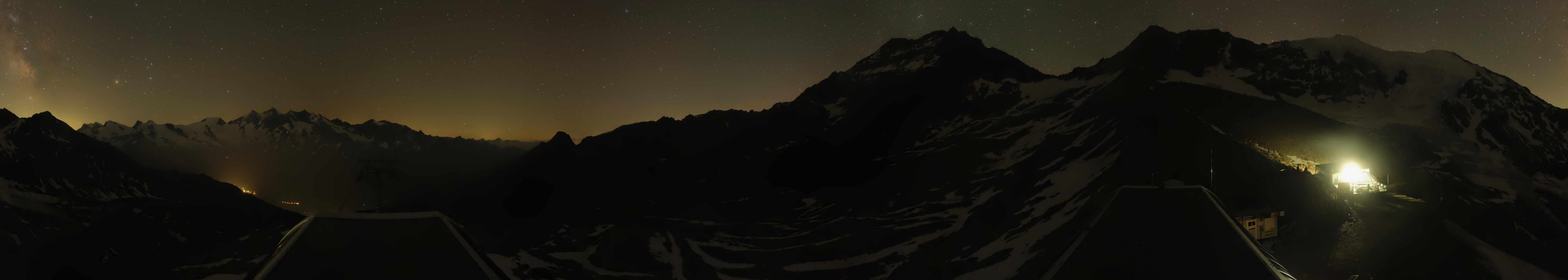 Archiv Foto Webcam Bergstation Hohsaas Saas-Grund