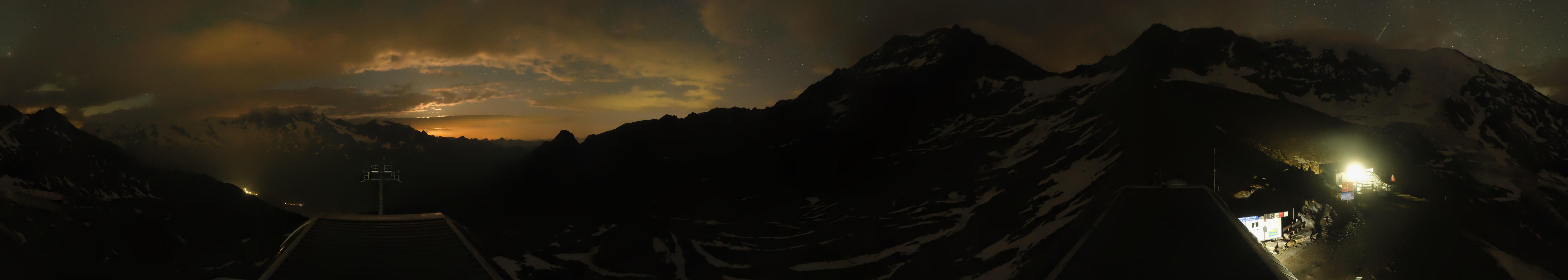 Archiv Foto Webcam Bergstation Hohsaas Saas-Grund
