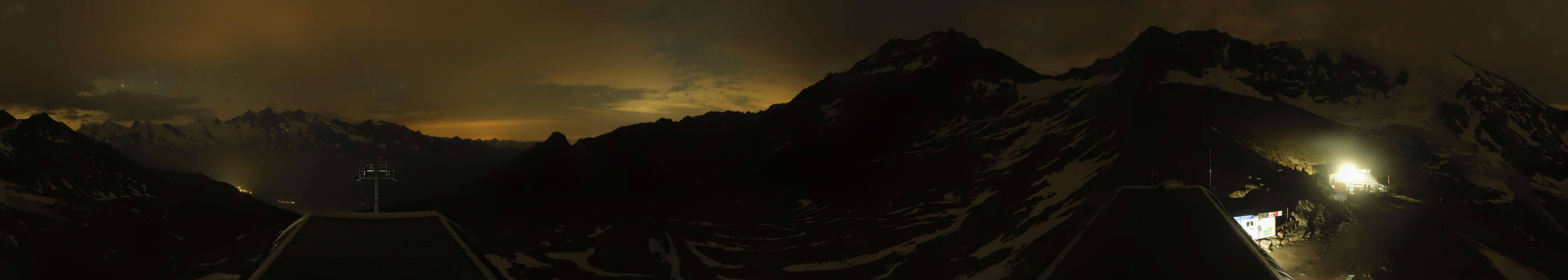 Archiv Foto Webcam Bergstation Hohsaas Saas-Grund