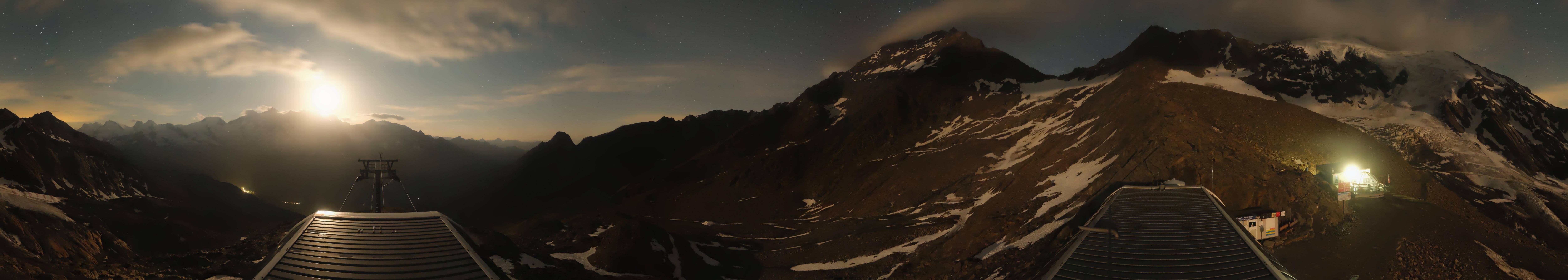 Archiv Foto Webcam Bergstation Hohsaas Saas-Grund