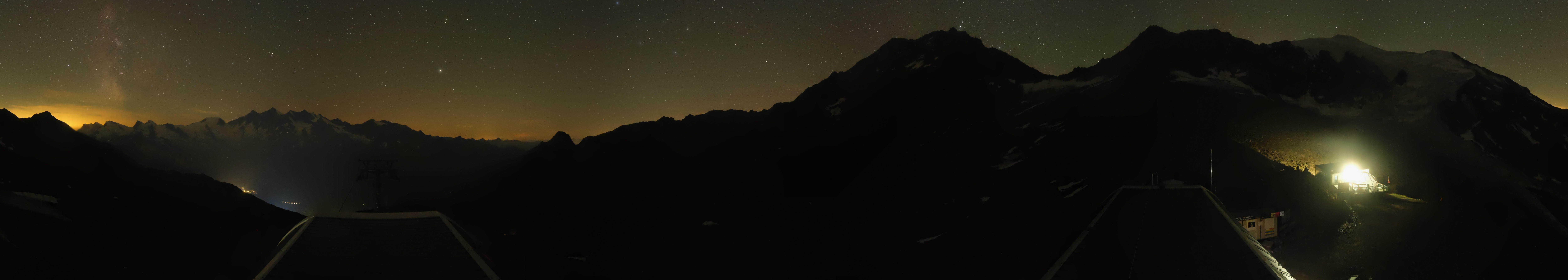 Archiv Foto Webcam Bergstation Hohsaas Saas-Grund