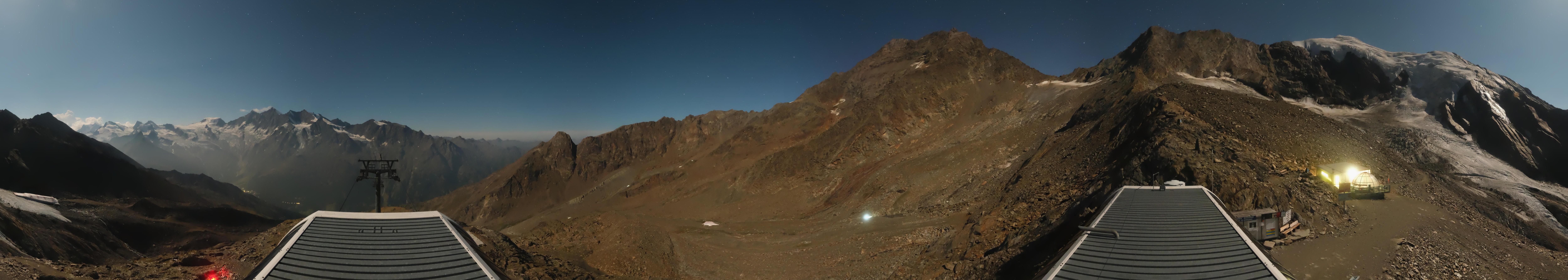 Archived image Webcam Top Station Hohsaas Gondola Saas-Grund
