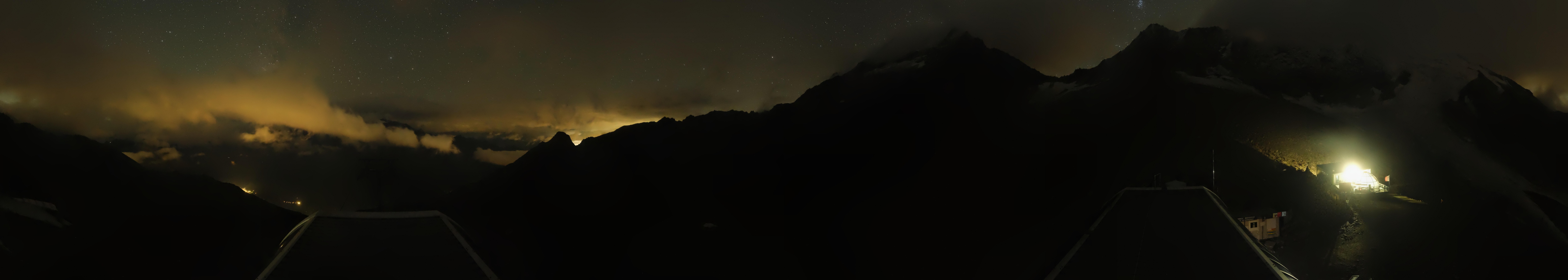 Archiv Foto Webcam Bergstation Hohsaas Saas-Grund