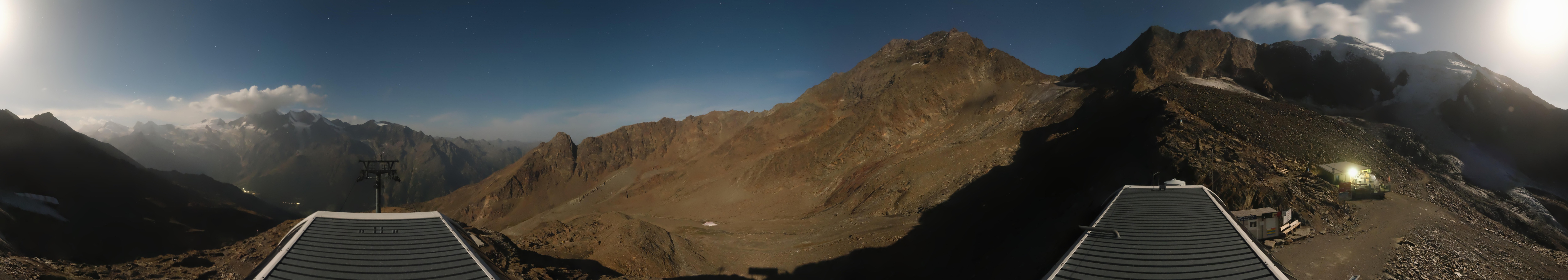 Archived image Webcam Top Station Hohsaas Gondola Saas-Grund