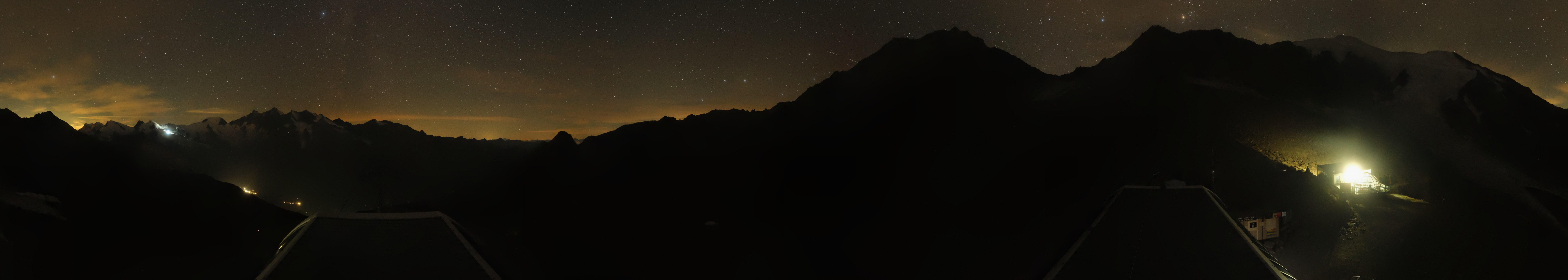 Archived image Webcam Top Station Hohsaas Gondola Saas-Grund