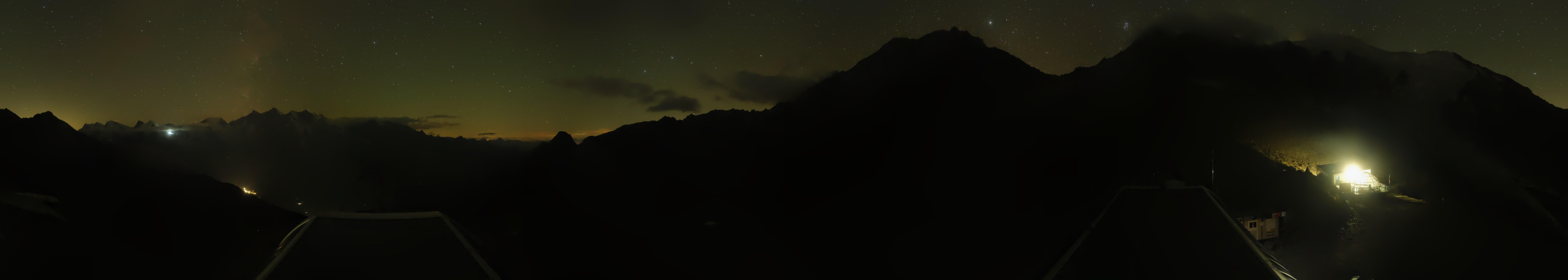 Archived image Webcam Top Station Hohsaas Gondola Saas-Grund