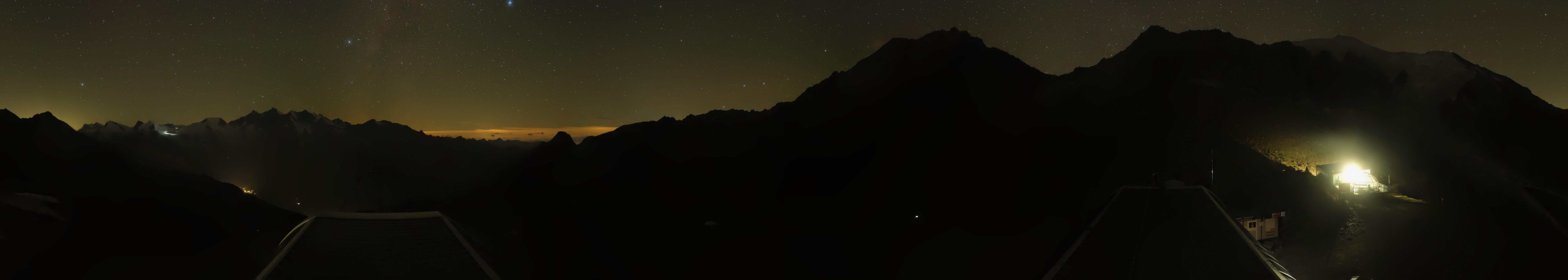 Archived image Webcam Top Station Hohsaas Gondola Saas-Grund