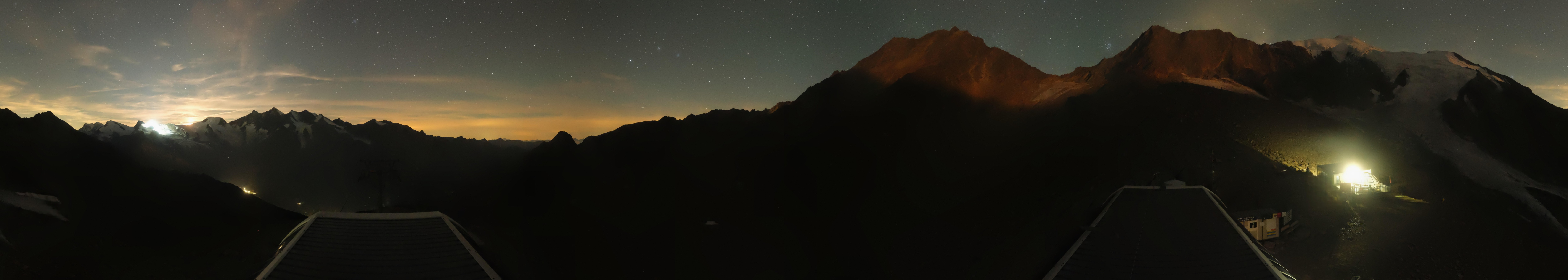 Archiv Foto Webcam Bergstation Hohsaas Saas-Grund